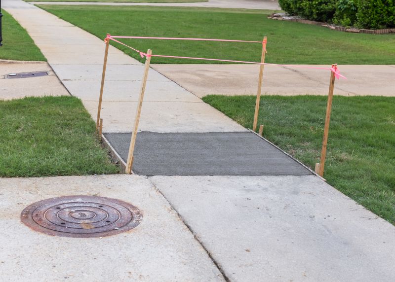 Cracked Sidewalk Repair in Miami Dade County, FL