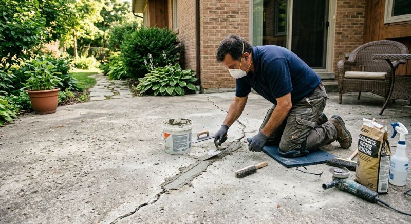 Cracked Slab Repair in West Des Moines, IA
