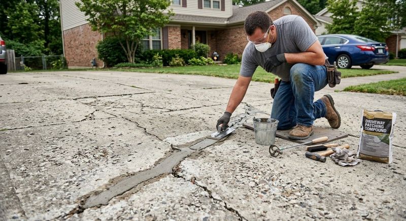 Driveway Curb Repair in Corpus Christi, TX