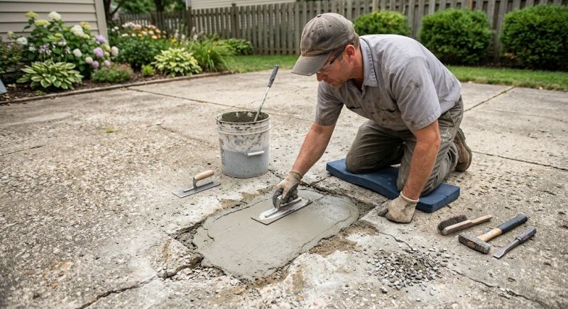 Pool Patio Repair in Des Moines, IA
