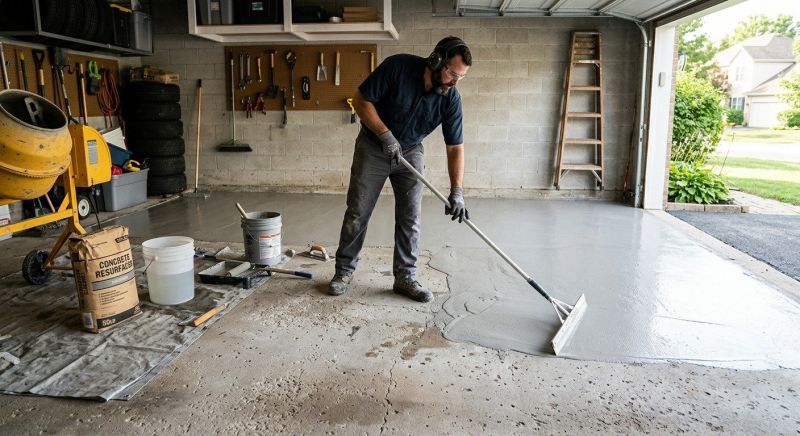 Slab Resurfacing in Des Moines, IA